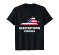 Distressed Patriotic Usa Flag Skeetertown T-Shirt - Unique Graphic Unisex - T-Shirt, Sweatshirt, Hoodie