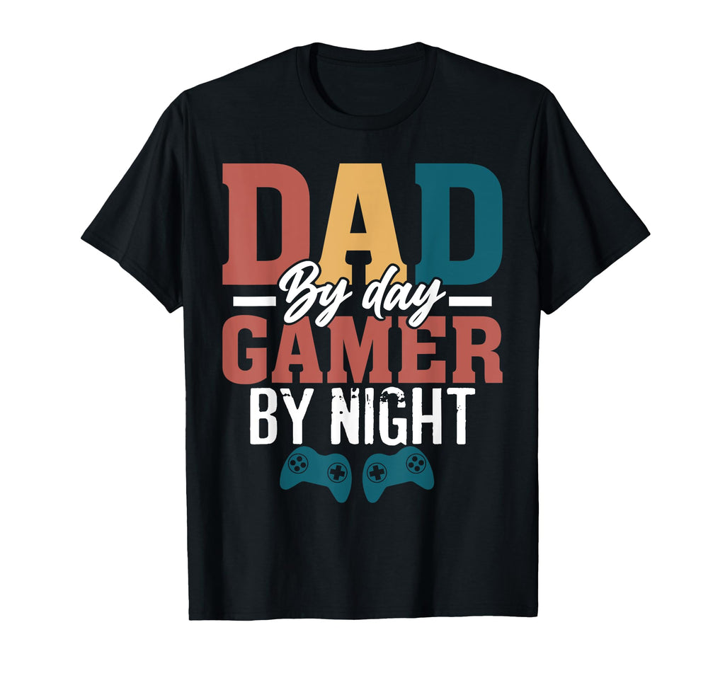Dad Day Gamer Night Fathers Day T-Shirt - Custom Art Print for Adults - T-Shirt, Sweatshirt, Hoodie