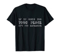 If It Costs You Your Peace Its Too T-Shirt - Aesthetic Graphic for Adults - T-Shirt, Sweatshirt, Hoodie