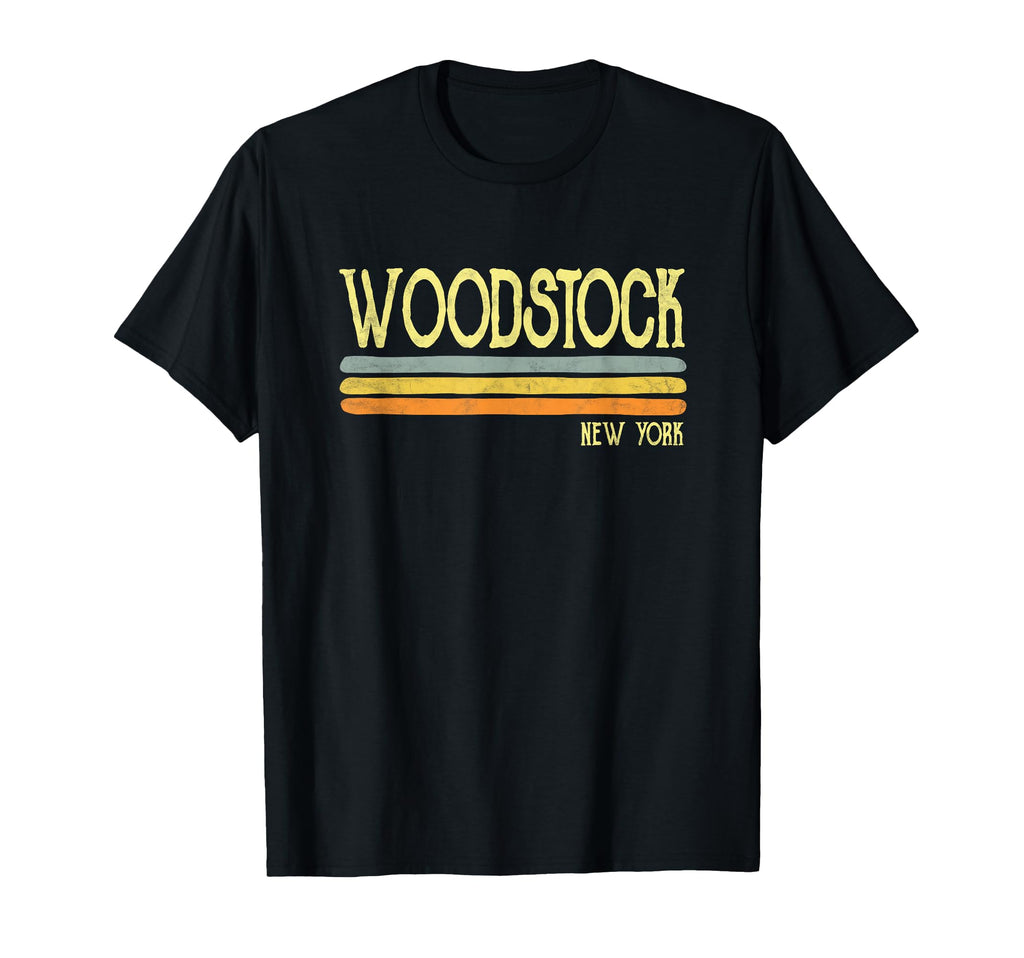 Woodstock New York Ny Souvenir T-Shirt - Casual Everyday Wear Men Women - T-Shirt, Sweatshirt, Hoodie