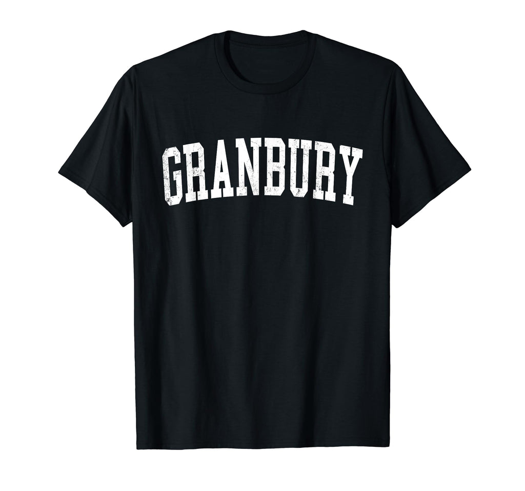 Granbury Tx Distressed White Varsity T-Shirt - Streetwear Style Men Women - T-Shirt, Sweatshirt, Hoodie