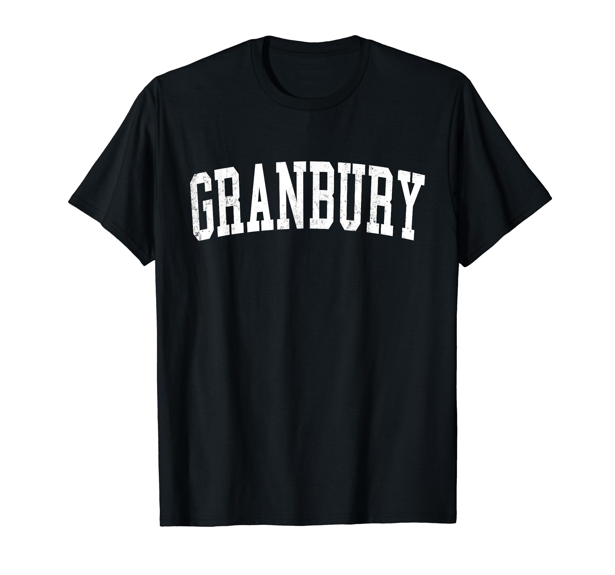 Granbury Tx Distressed White Varsity T-Shirt - Streetwear Style Men Women - T-Shirt, Sweatshirt, Hoodie