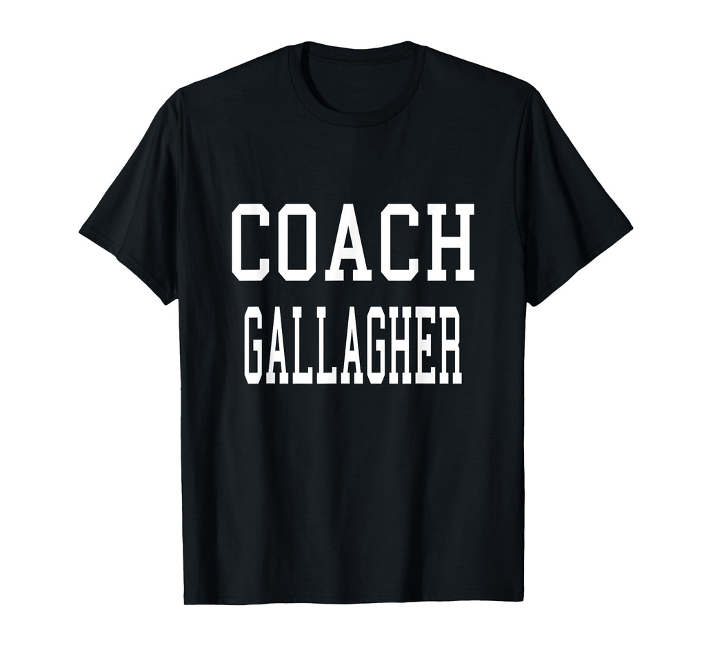Coach Gallagher Custom Football Soccer T-Shirt - Unique Graphic Men Women - T-Shirt, Sweatshirt, Hoodie