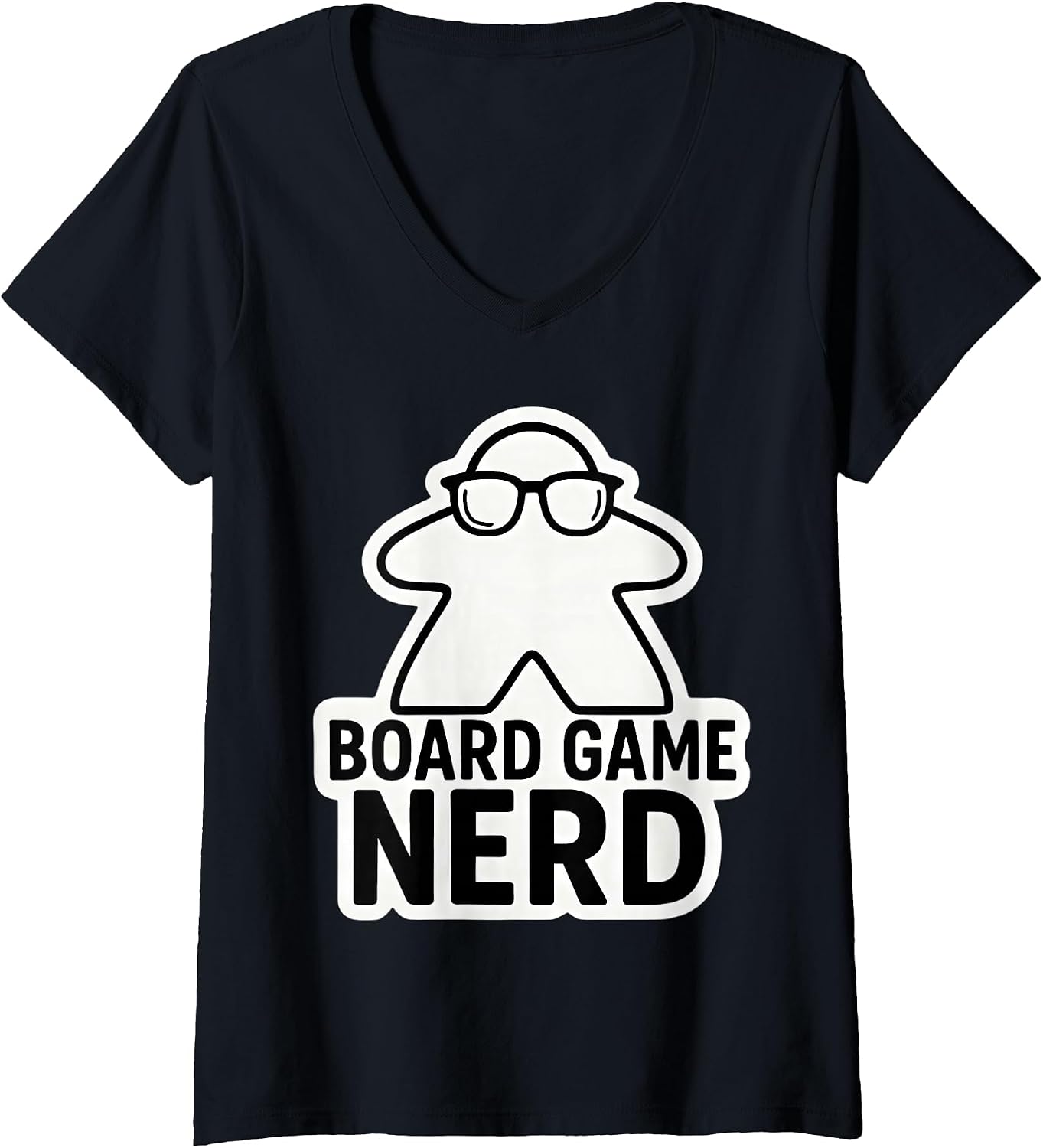 Board Game Nerd Funny Meeple Nerdy Glasses Merch - Adult & Kids T-Shirts, Sweatshirts & Hoodies apparel design preview 1