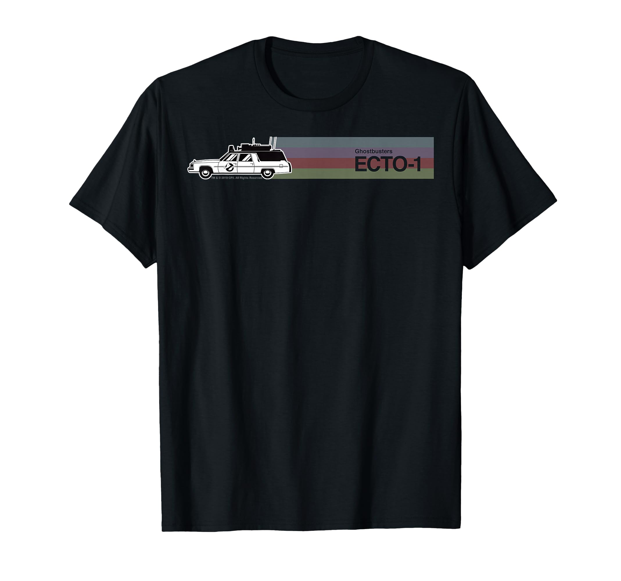 Ghostbusters Ecto 1 Colourful T-Shirt - Casual Everyday Wear Men Women - T-Shirt, Sweatshirt, Hoodie