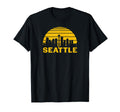 Seattle Washington Cityscape T-Shirt - Streetwear Style Men Women - T-Shirt, Sweatshirt, Hoodie