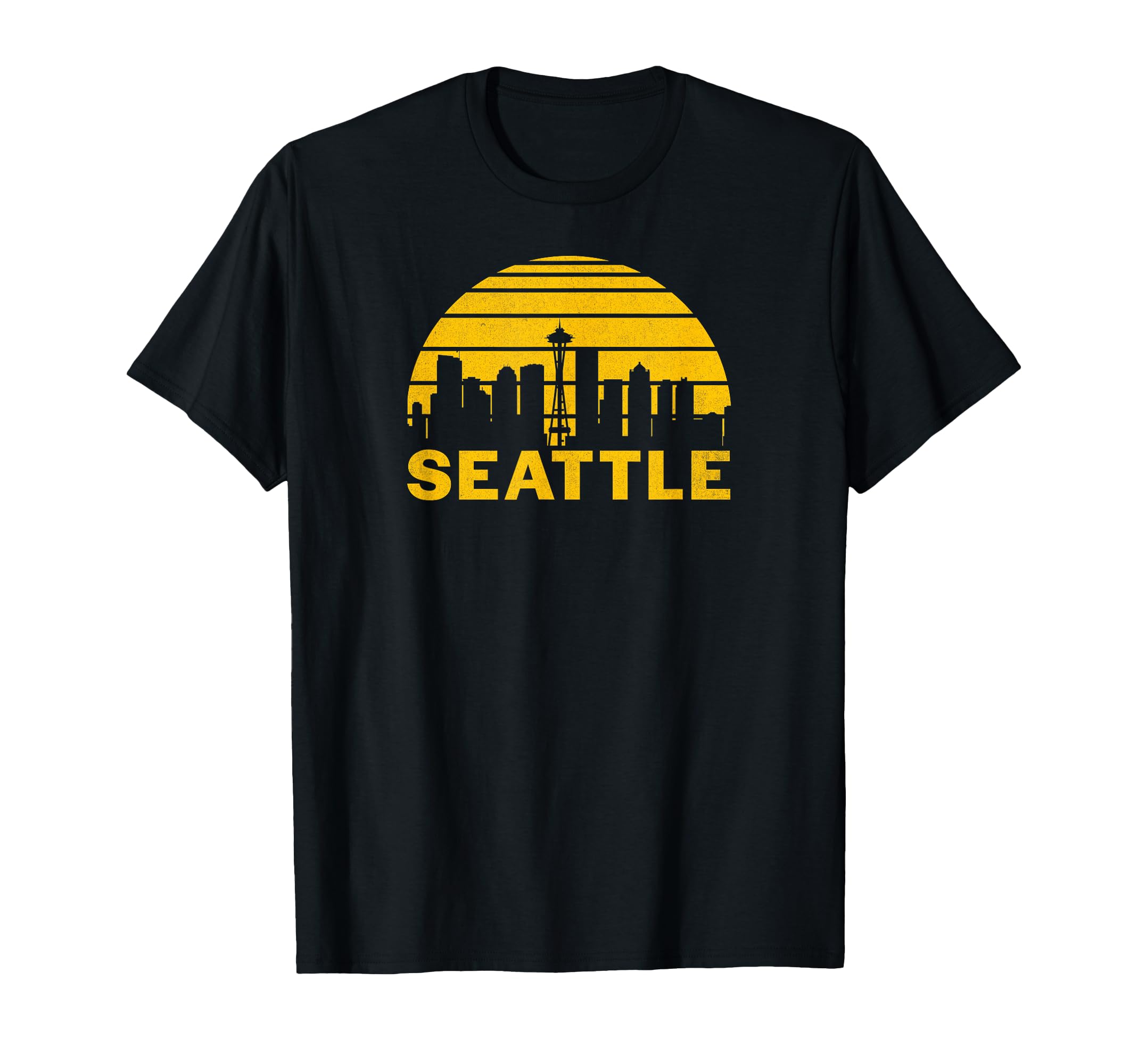 Seattle Washington Cityscape T-Shirt - Streetwear Style Men Women - T-Shirt, Sweatshirt, Hoodie