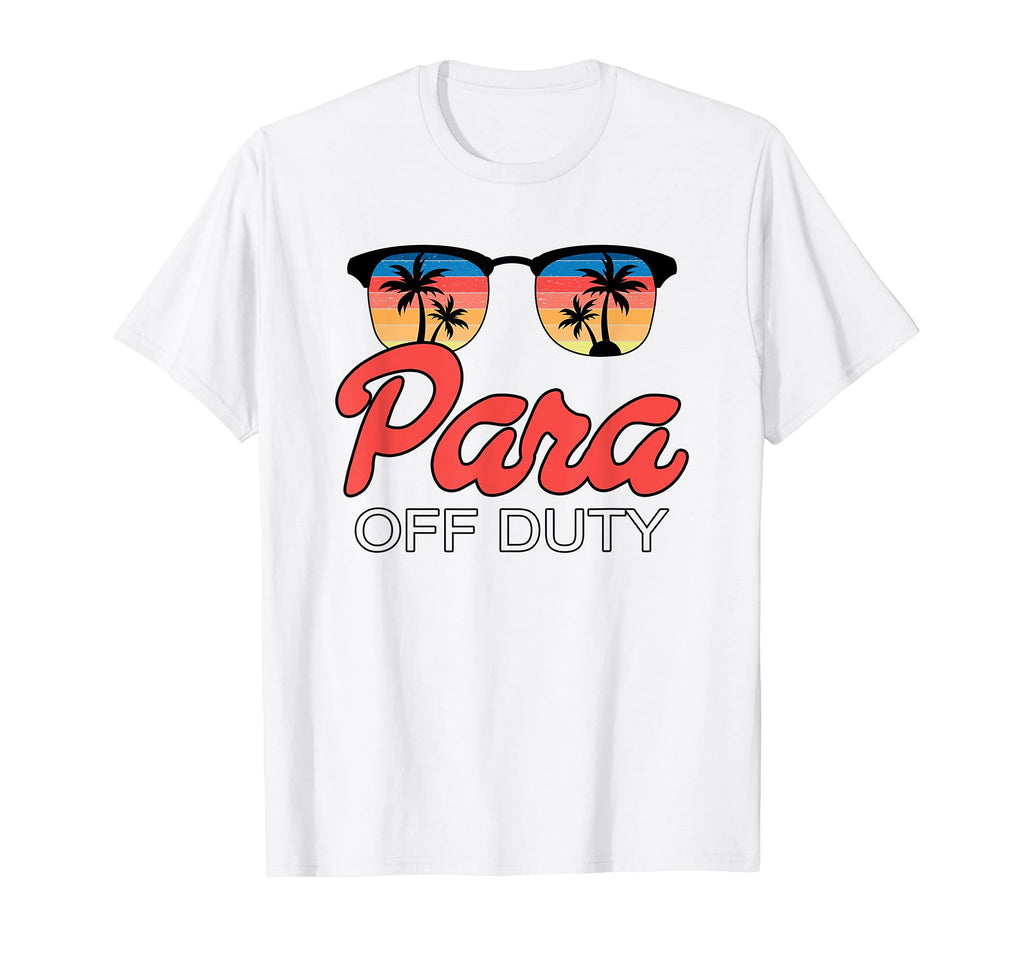 Para Off Duty Sunset T-Shirt - Unique Graphic Men Women - T-Shirt, Sweatshirt, Hoodie