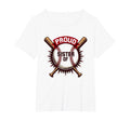 Proud Baseball Sister Supporter T-Shirt - Casual Everyday Wear Unisex - T-Shirt, Sweatshirt, Hoodie
