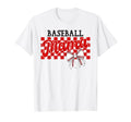 Baseball Mama Coquette Bow Game T-Shirt - Fun Novelty Design for Adults - T-Shirt, Sweatshirt, Hoodie