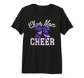 Cheer Mom Mother Bow Cheerleader Game T-Shirt - Trendy Graphic Men Women - T-Shirt, Sweatshirt, Hoodie