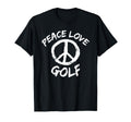 Golfer Slogan Mini Golf Track Peace T-Shirt - Graphic Print for Adults - T-Shirt, Sweatshirt, Hoodie
