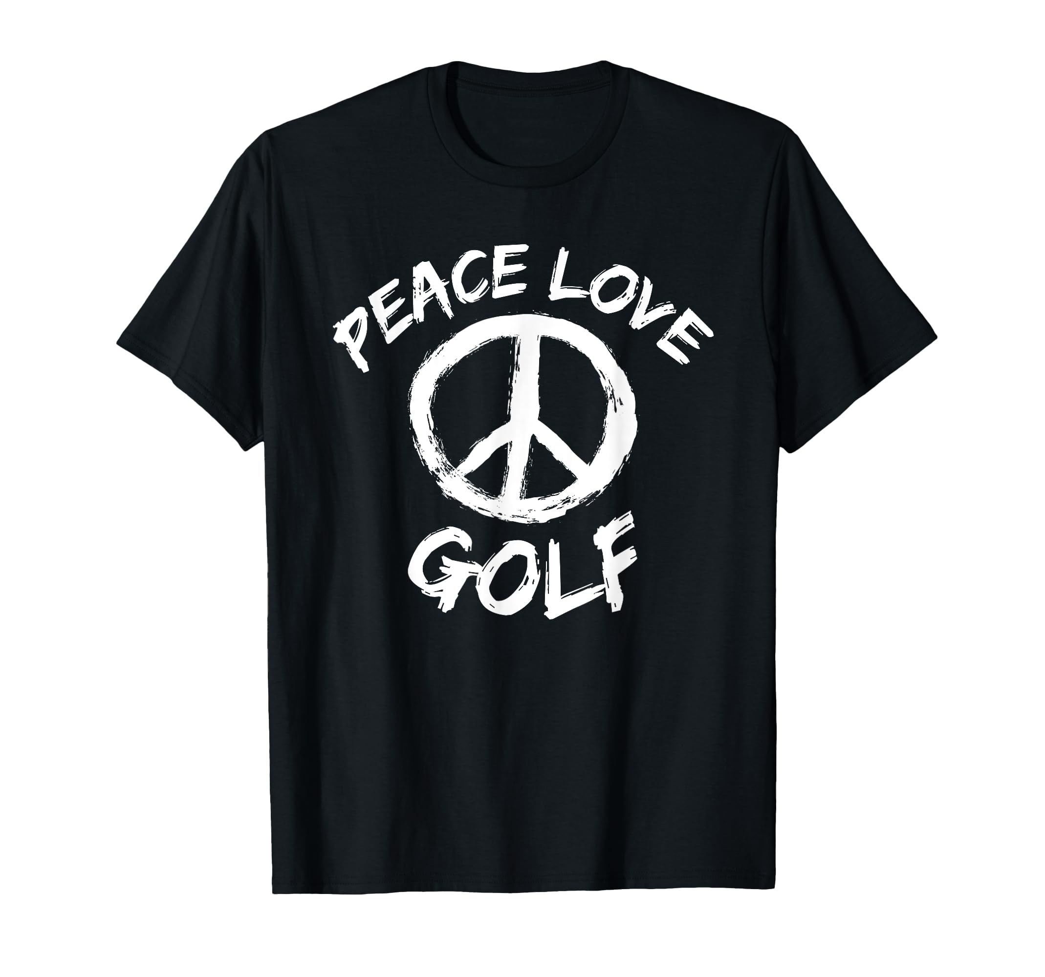 Golfer Slogan Mini Golf Track Peace T-Shirt - Graphic Print for Adults - T-Shirt, Sweatshirt, Hoodie