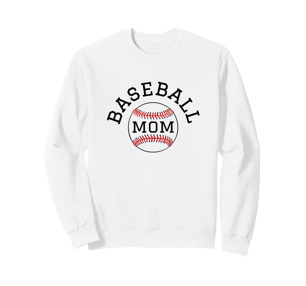 Baseball Mom Sweatshirt - Novelty Apparel for Adults - T-Shirt, Sweatshirt, Hoodie