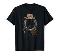 Western Revolver Stars Barbed Wire Cowboy T-Shirt - Graphic Print Unisex - T-Shirt, Sweatshirt, Hoodie