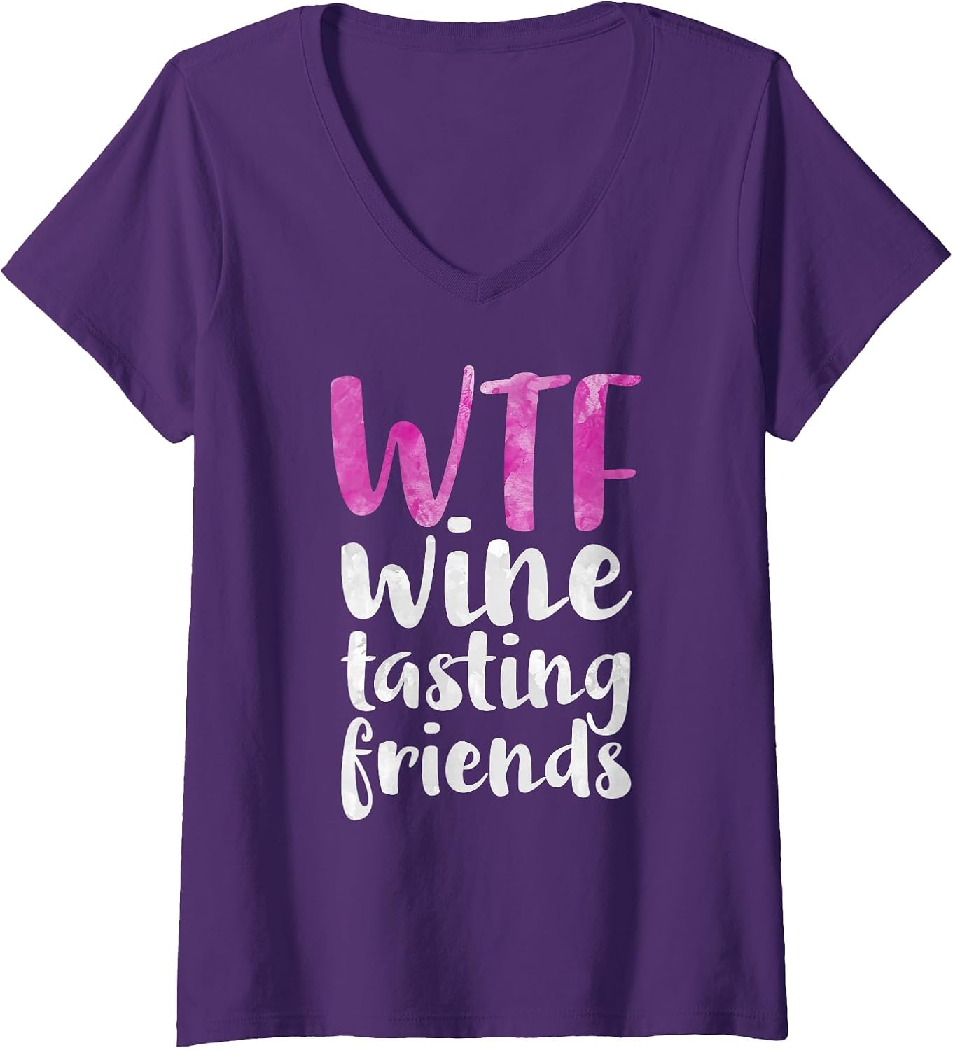 WTF Wine Tasting Friends - Adult & Kids T-Shirts, Sweatshirts & Hoodies apparel design preview 1