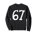 67 Western Serif Meme Cowboy Ranch Sweatshirt - Novelty Apparel for Adults - T-Shirt, Sweatshirt, Hoodie