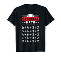 Baseball Math Double Play Funny T-Shirt - Custom Art Print Men Women - T-Shirt, Sweatshirt, Hoodie