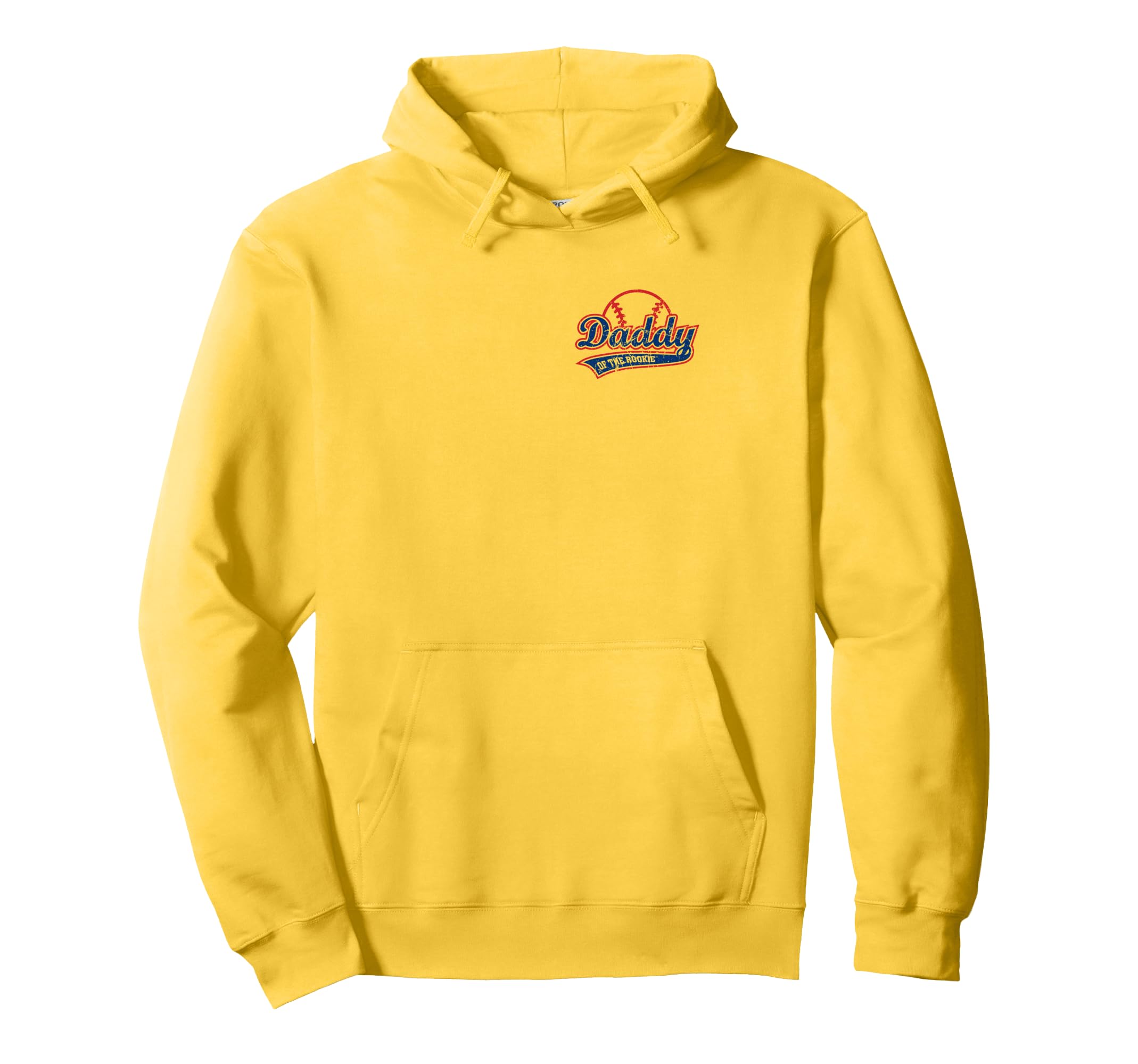 Funny Baseball Daddy Rookie Hoodie - Aesthetic Graphic for Adults - T-Shirt, Sweatshirt, Hoodie