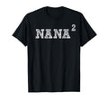 Nana2 Nana Squared T-Shirt - Minimalist Print for Adults - T-Shirt, Sweatshirt, Hoodie