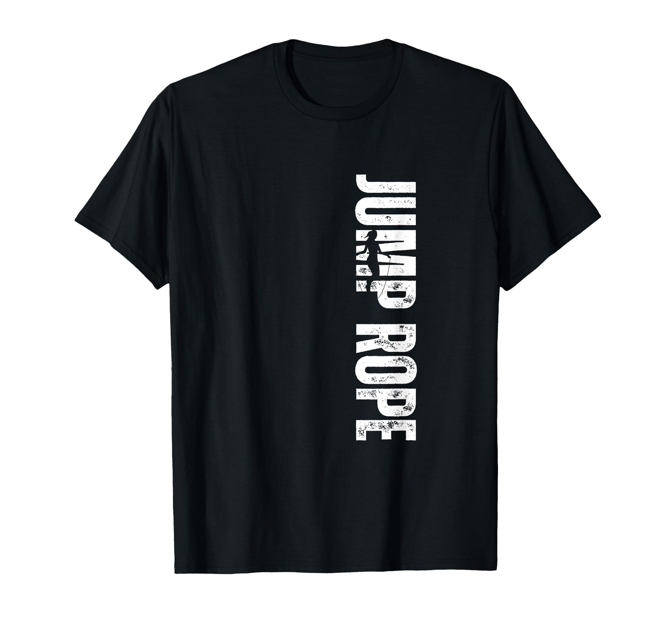 Jump Rope Distressed Jumping Rope T-Shirt - Custom Art Print Unisex - T-Shirt, Sweatshirt, Hoodie