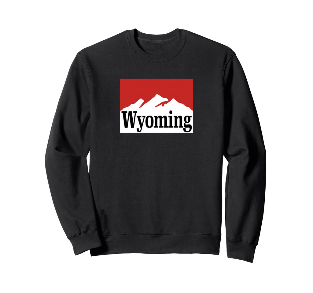 Wyoming 90S Street Mountain Sweatshirt - Trendy Graphic Men Women - T-Shirt, Sweatshirt, Hoodie