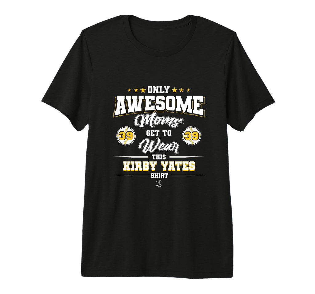 Kirby Yates Awesome Moms Tri Blend T-Shirt - Streetwear Style Men Women - T-Shirt, Sweatshirt, Hoodie