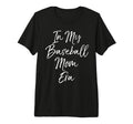Trendy Baseball Mom Gift My Baseball T-Shirt - Minimalist Print Men Women - T-Shirt, Sweatshirt, Hoodie