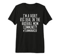 Funny Baseball Mom Team Manager Tri T-Shirt - Minimalist Print Men Women - T-Shirt, Sweatshirt, Hoodie
