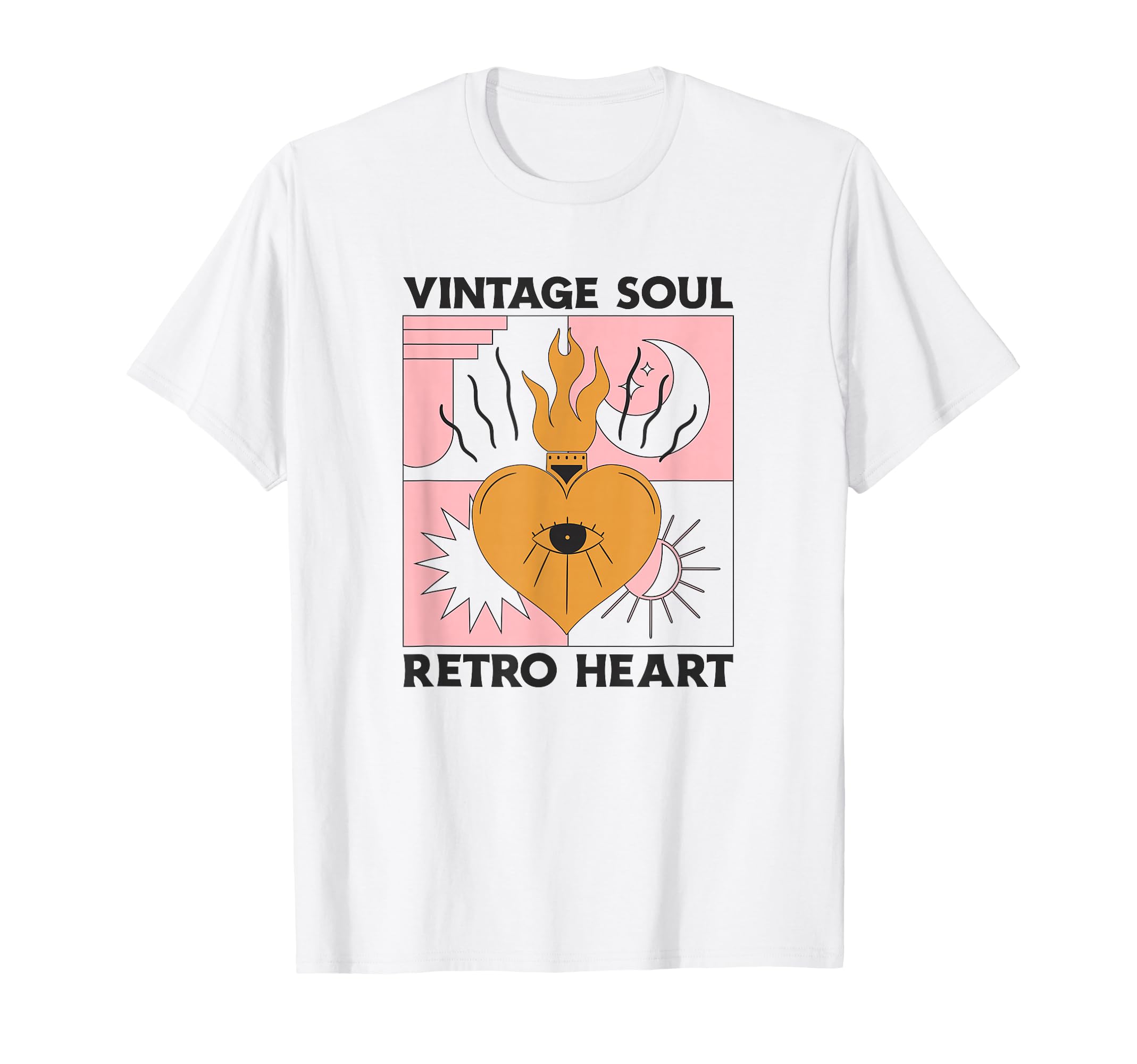 Soul Heart Boho T-Shirt - Minimalist Print Unisex - T-Shirt, Sweatshirt, Hoodie