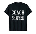 Coach Shaffer Custom Football Soccer T-Shirt - Trendy Graphic Men Women - T-Shirt, Sweatshirt, Hoodie