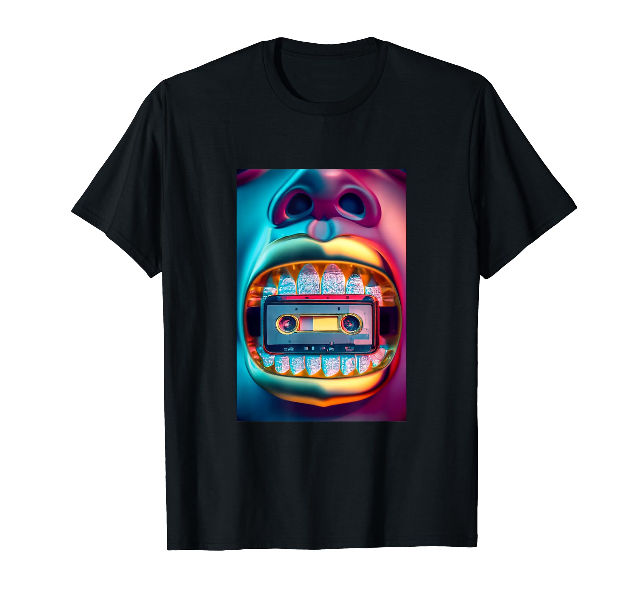 Cassette Tape Mixtape 80S 90S Diamond T-Shirt - Graphic Print Unisex - T-Shirt, Sweatshirt, Hoodie