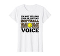 Womens Im Not Yelling This Is Just My T-Shirt - Aesthetic Graphic Unisex - T-Shirt, Sweatshirt, Hoodie