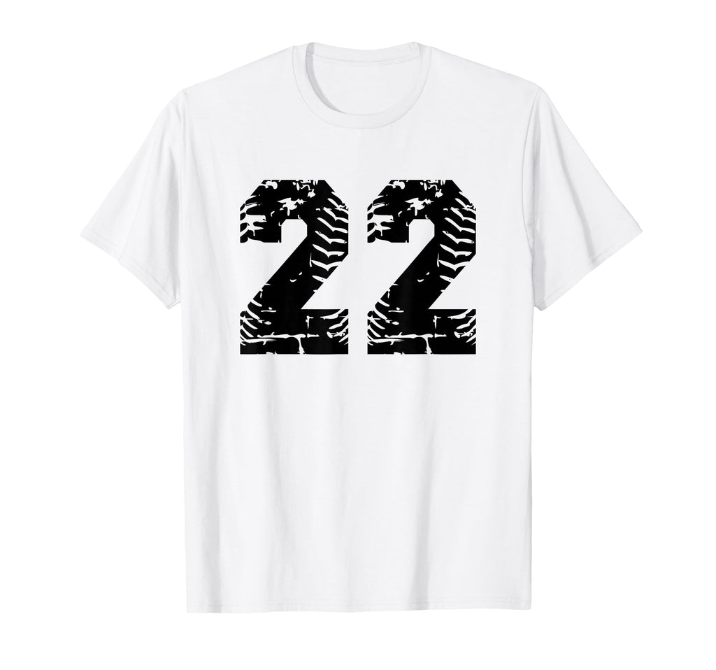 Baseball Softball Number 22 T-Shirt - Aesthetic Graphic for Adults - T-Shirt, Sweatshirt, Hoodie