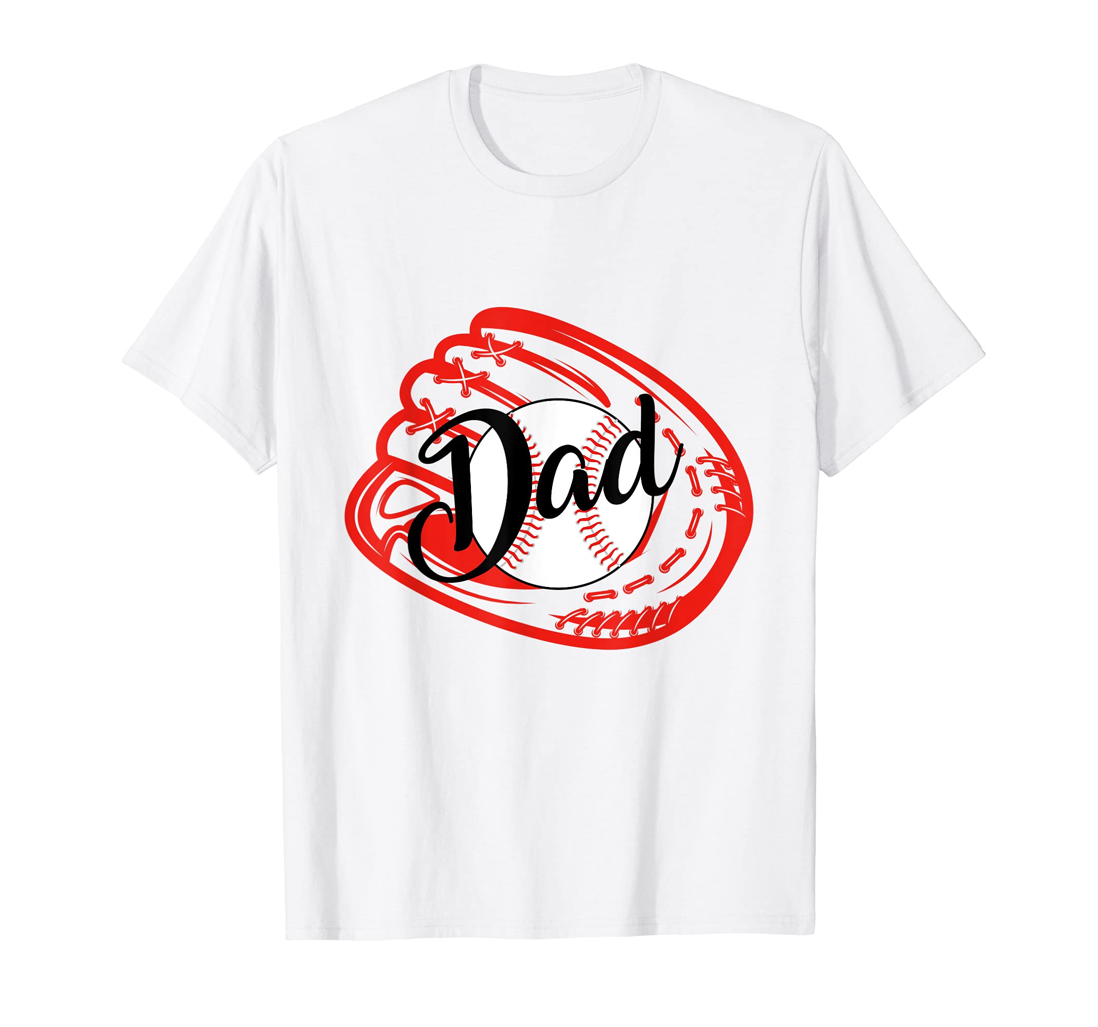 Baseball Dad Fathers Day Dads T-Shirt - Trendy Graphic for Adults - T-Shirt, Sweatshirt, Hoodie