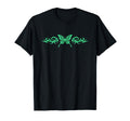 Green Butterfly Tattoo Harajuku T-Shirt - Custom Art Print for Adults - T-Shirt, Sweatshirt, Hoodie