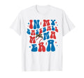 My Baseball Mama Era Groovy Mothers T-Shirt - Aesthetic Graphic for Adults - T-Shirt, Sweatshirt, Hoodie