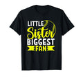 Little Sister Biggest Fan Baseball T-Shirt - Trendy Graphic for Adults - T-Shirt, Sweatshirt, Hoodie