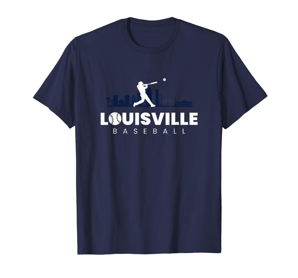 Louisville Baseball Minimalist T-Shirt - Aesthetic Graphic for Adults - T-Shirt, Sweatshirt, Hoodie