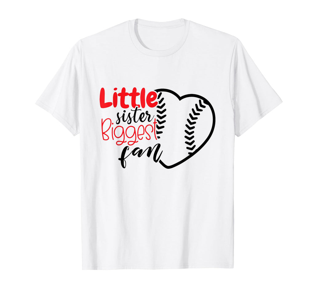 Baseball Sister Womens Little Sister T-Shirt - Casual Everyday Wear Unisex - T-Shirt, Sweatshirt, Hoodie