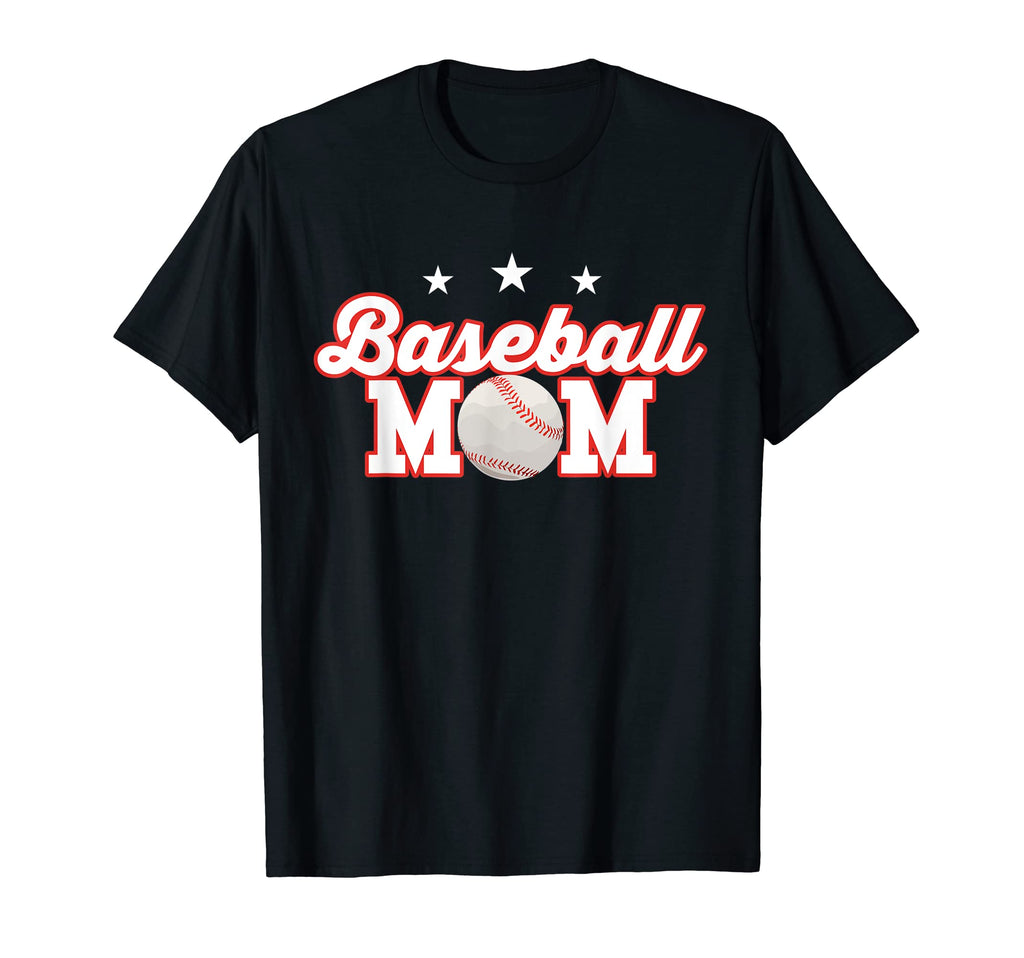 Baseball Mom Mothers Day Mom T-Shirt - Minimalist Print Men Women - T-Shirt, Sweatshirt, Hoodie