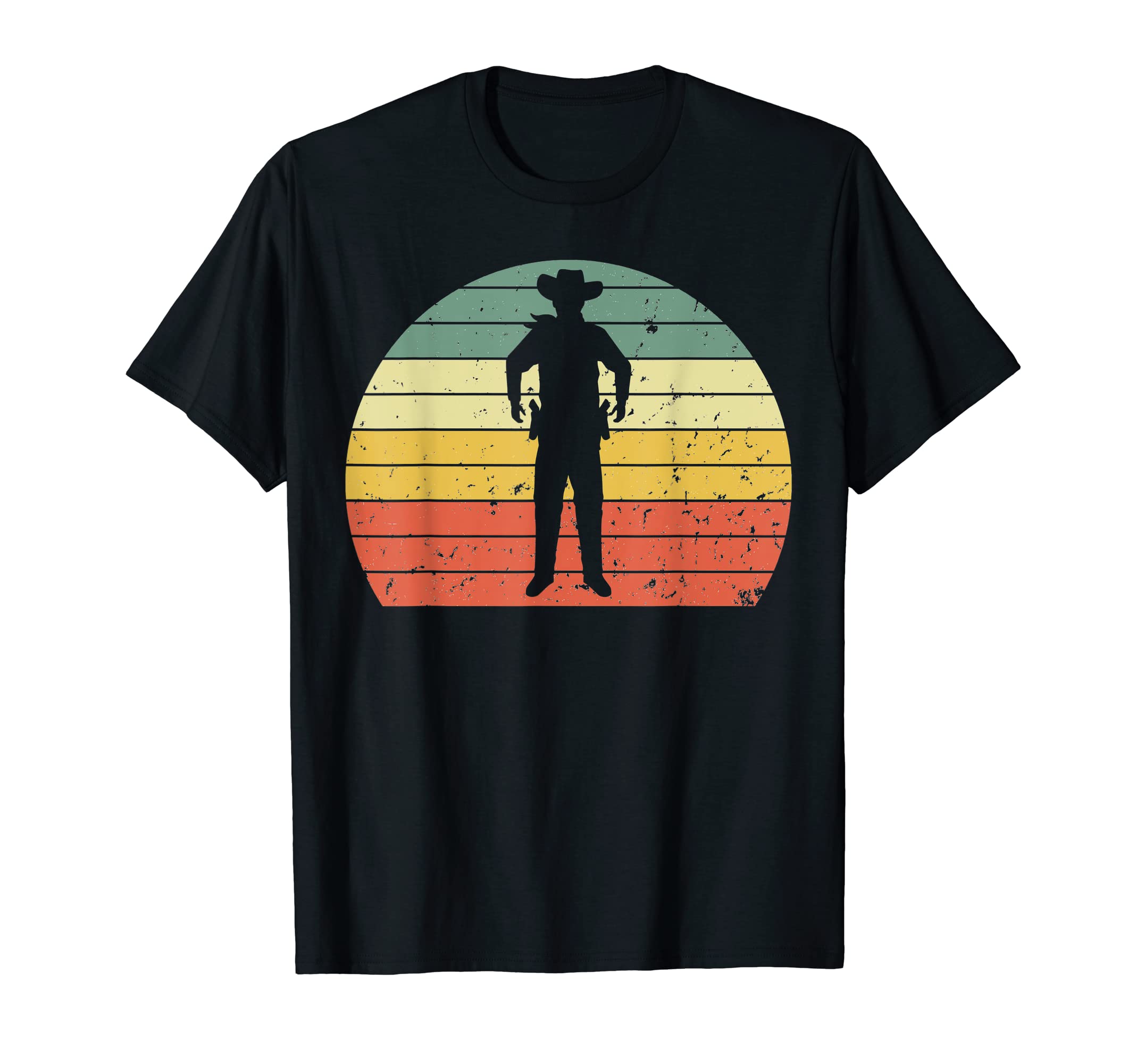 Cowboy Cowboy Silhouette Animal T-Shirt - Casual Everyday Wear Unisex - T-Shirt, Sweatshirt, Hoodie