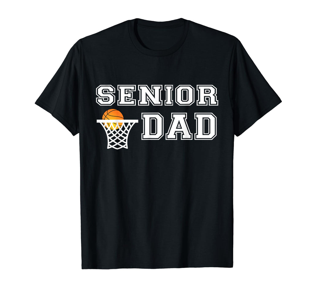 Mens Basketball Senior Dad Player T-Shirt - Casual Everyday Wear Unisex - T-Shirt, Sweatshirt, Hoodie