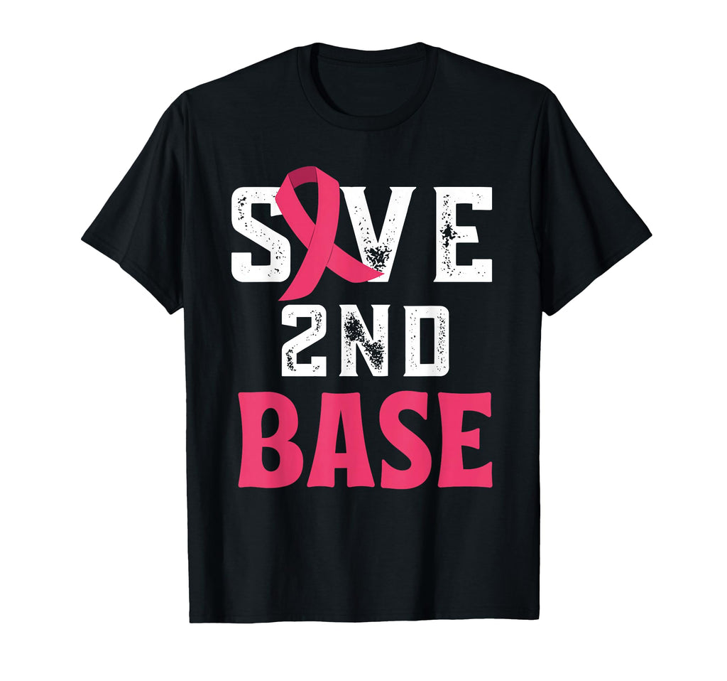 Save Second 2Nd Base Funny Baseball T-Shirt - Minimalist Print Unisex - T-Shirt, Sweatshirt, Hoodie