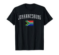Johannesburg South Africa Flag Distressed T-Shirt - Novelty Apparel Unisex - T-Shirt, Sweatshirt, Hoodie