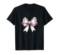 Coquette Baseball Bow Mom Sister Grandma T-Shirt - Unique Graphic Unisex - T-Shirt, Sweatshirt, Hoodie