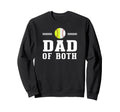 Dad Both Baseball Softball Sweatshirt - Aesthetic Graphic for Adults - T-Shirt, Sweatshirt, Hoodie