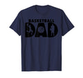 Basketball Dad Happy Fathers Day Wife T-Shirt - Aesthetic Graphic Unisex - T-Shirt, Sweatshirt, Hoodie