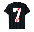 Seventh Birthday Party 7Th Baseball T-Shirt - Minimalist Print Men Women - T-Shirt, Sweatshirt, Hoodie