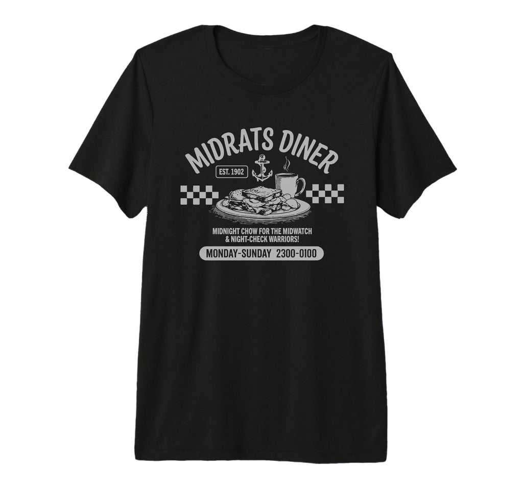 Midrats Diner Funny Sailor Tri Blend T-Shirt - Graphic Print Men Women - T-Shirt, Sweatshirt, Hoodie